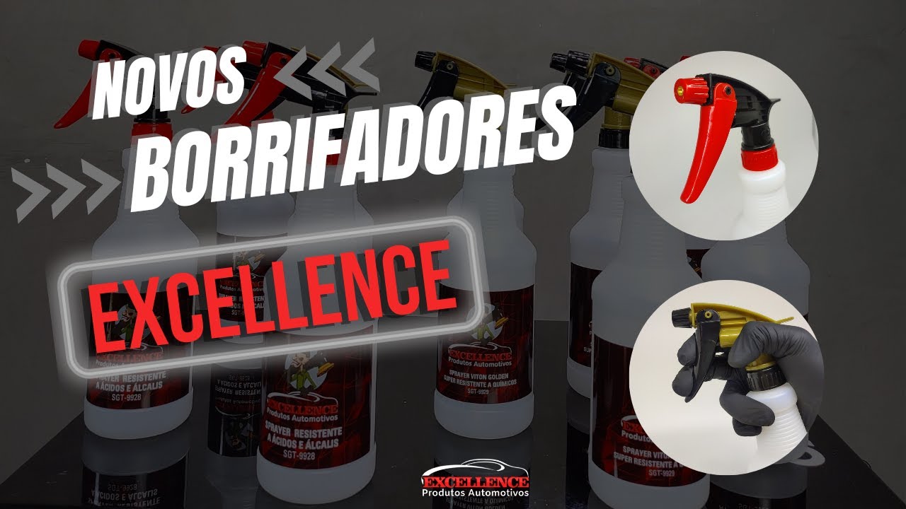 Pulverizadores Ácido, Alcalinos e Químicos Excellence
