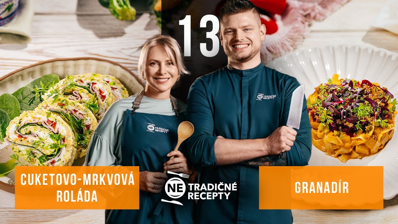 #13 Granadír a Cuketovo-mrkvová roláda (Ne)tradičné recepty COOP Jednoty
