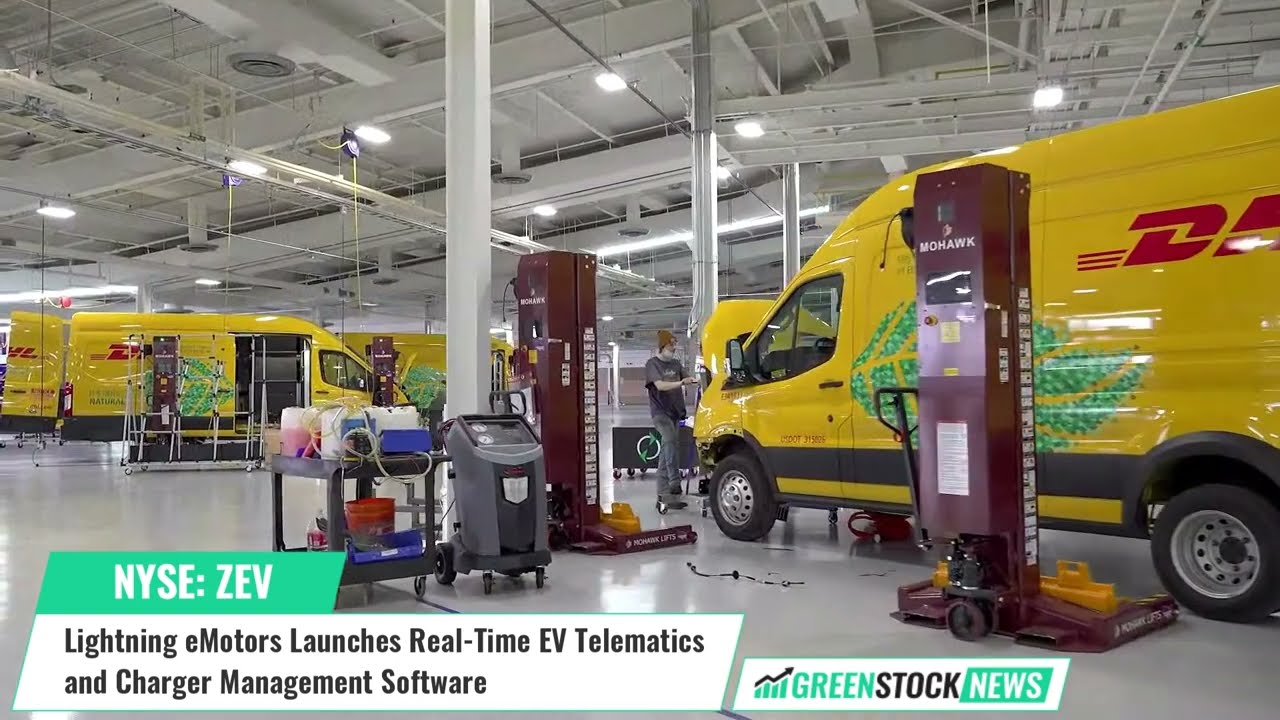 Lightning eMotors ($ZEV) Launches Real-Time EV Telematics and Charger Management Software