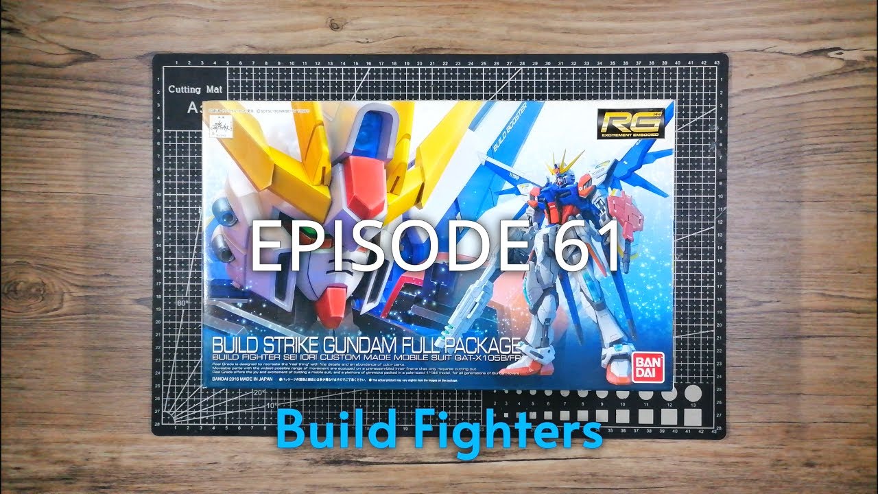 RG 1/144 Build Strike Gundam Full Package Review