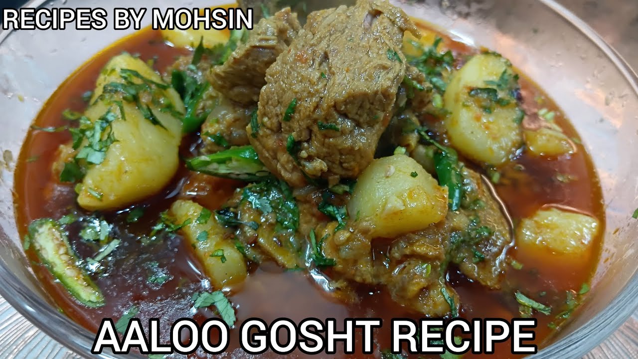 Aaloo gosht recipe | winter special aaloo gosht recipe | Recipes by Mohsin #trending #food #cooking 