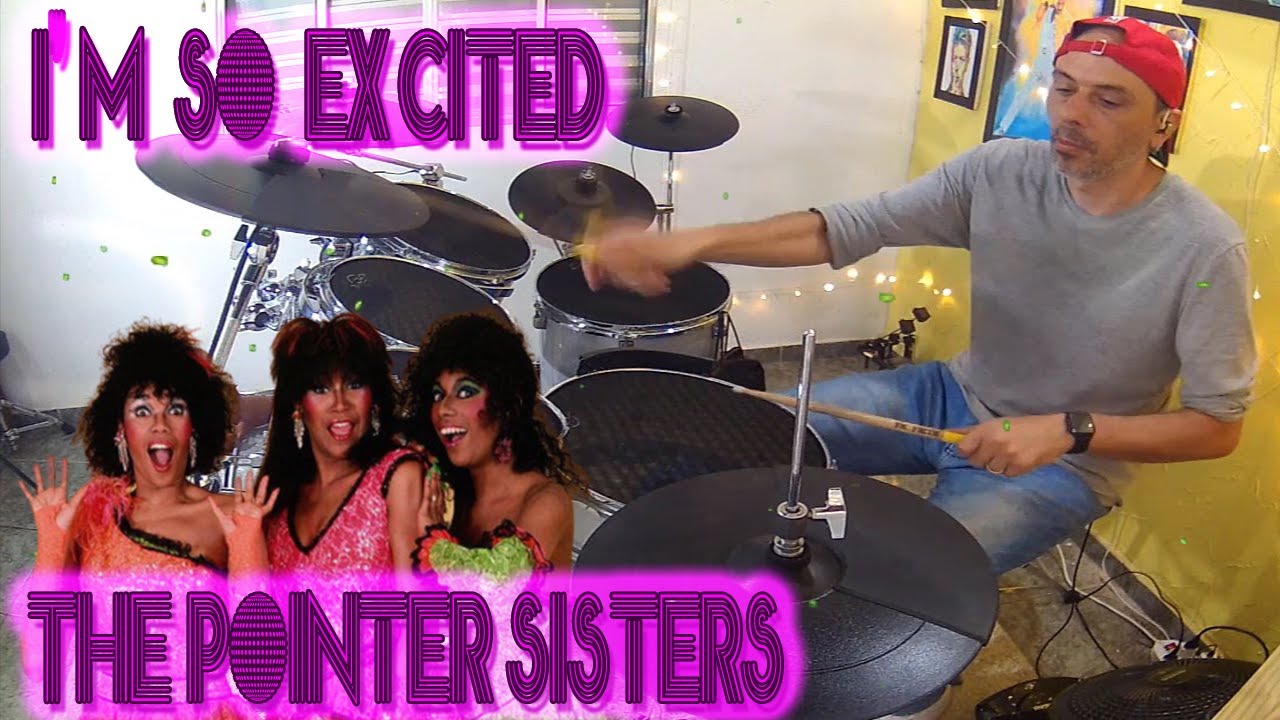 The Pointer Sisters - I'm So Excited - Will Drum Cover (Drum Cover)