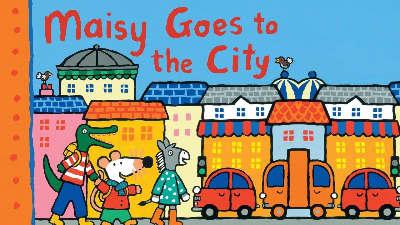 Maisy Goes to the city 🏙️  | Read Aloud With Music, Story Time for Kids