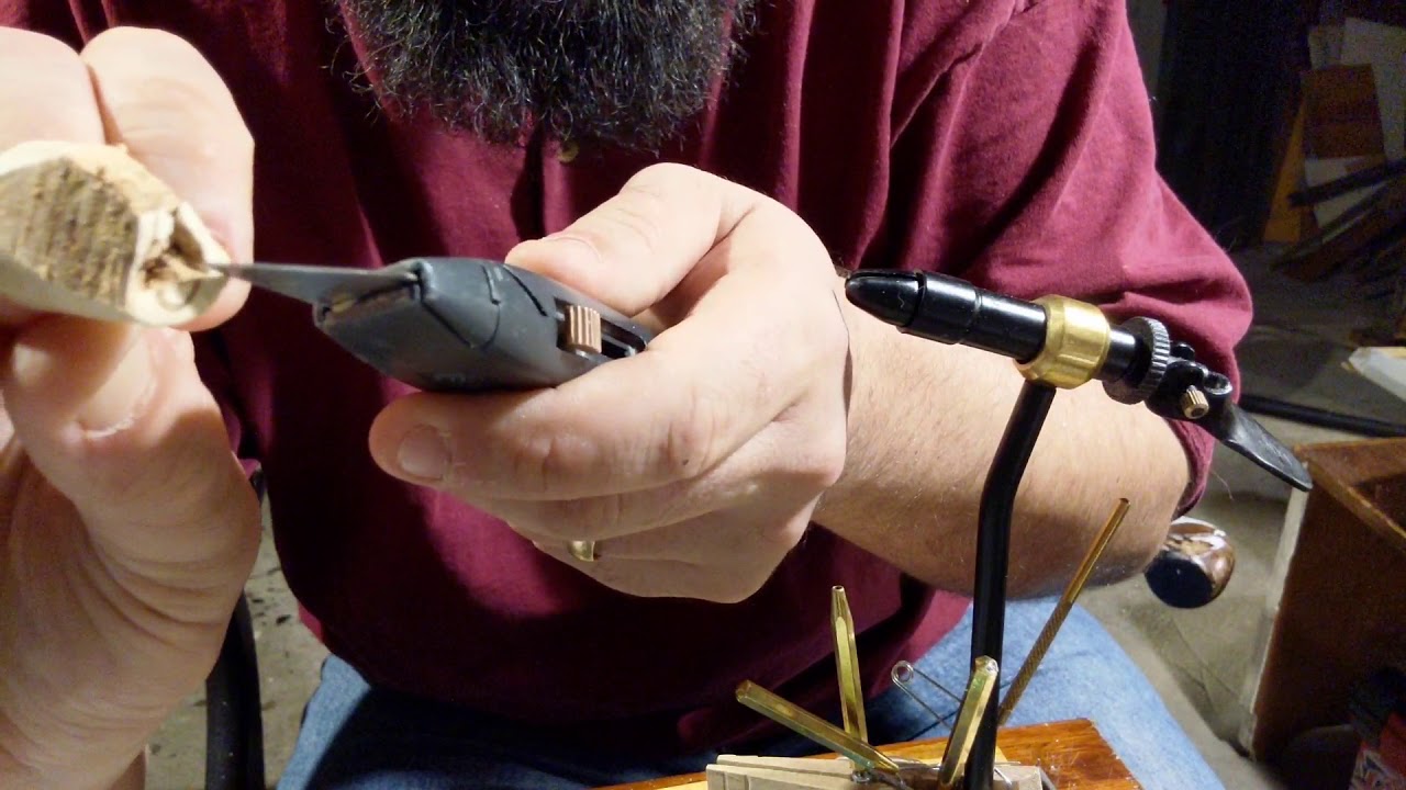 DIY Wine Cork Topwater Popper Fly Tying - Part 1