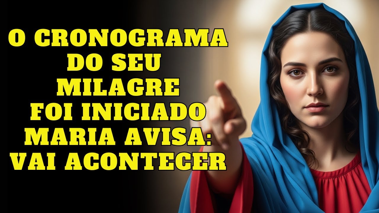 A VIRGEM MARIA AVISA: CONFIRMADO maria avisa que Um evento extraordinário está a caminho da sua casa