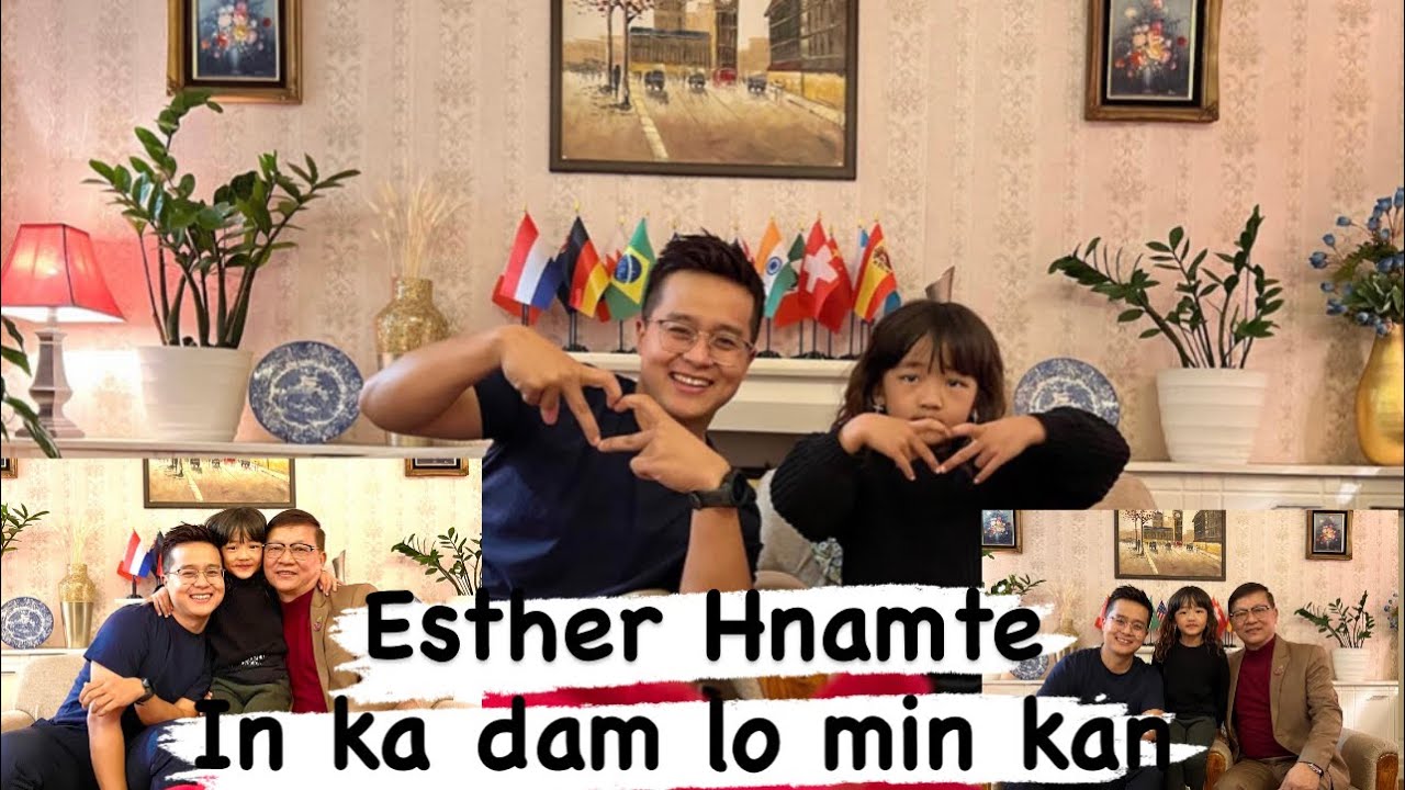 Esther Hnamte in ka damlo min rawn kan.Ka dam daih