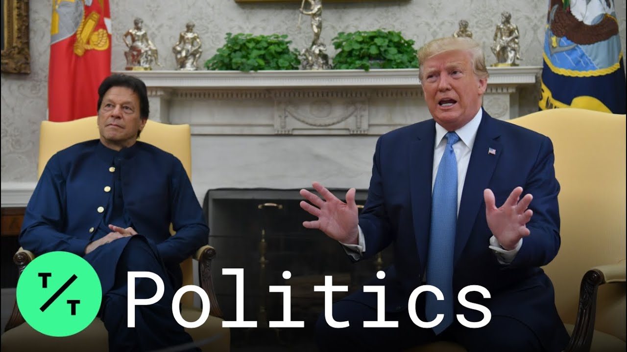 Trump Meets with Pakistan PM Imran Khan at the White House
