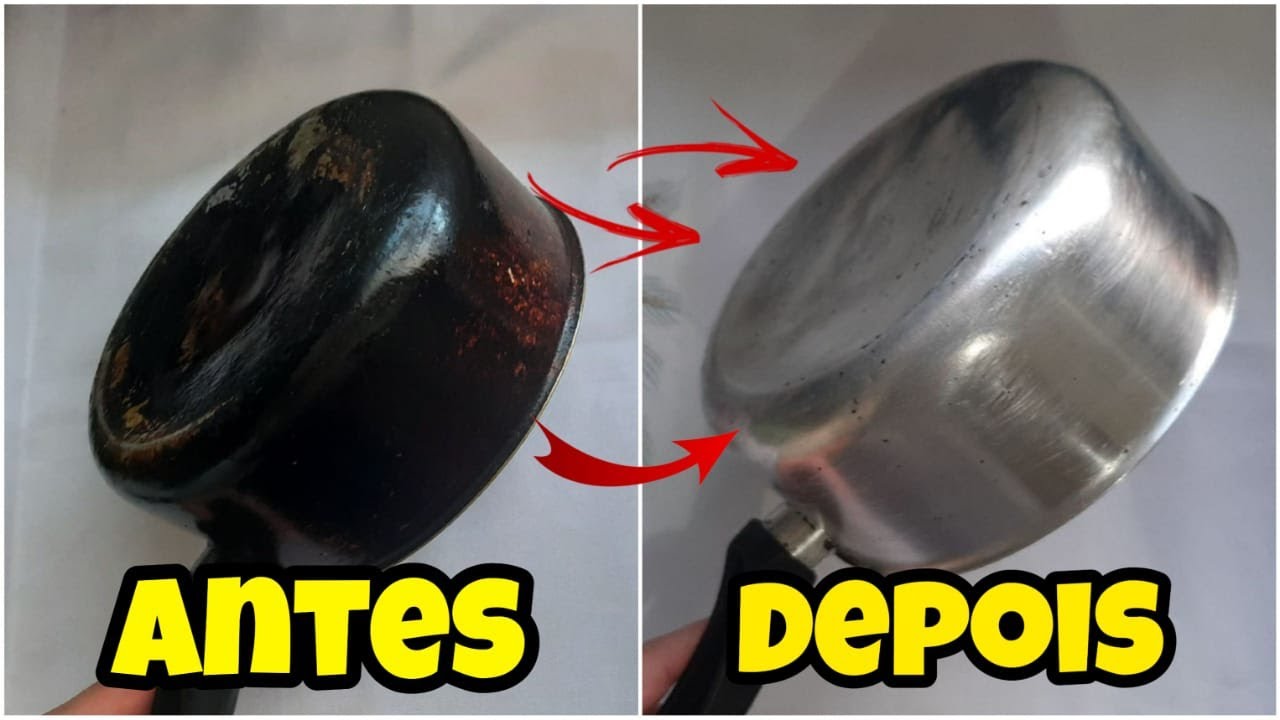 Como limpar panela queimada com Amônia (INCRÍVEL) | Salve sua panela com Amônia