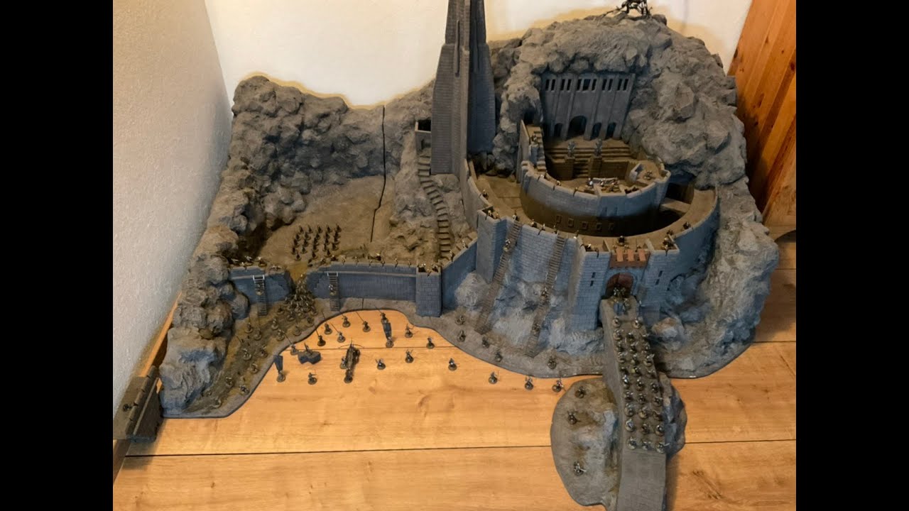 Helms Deep/ Helms Klamm Lord Of The Rings - Tabletop (Eigenbau) Gaming Board