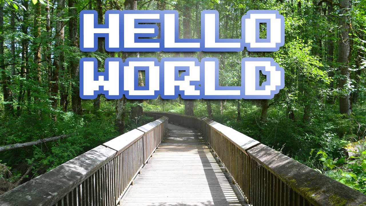 Vlog:001 ~ HELLO WORLD! ~ Nature walk and shopping at the mall