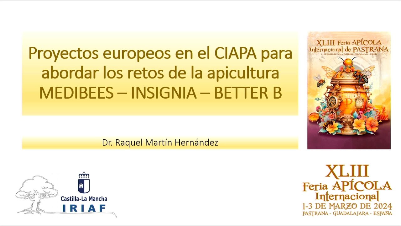 Proyectos europeos en el Ciapa para abordar los retos de la apicultura