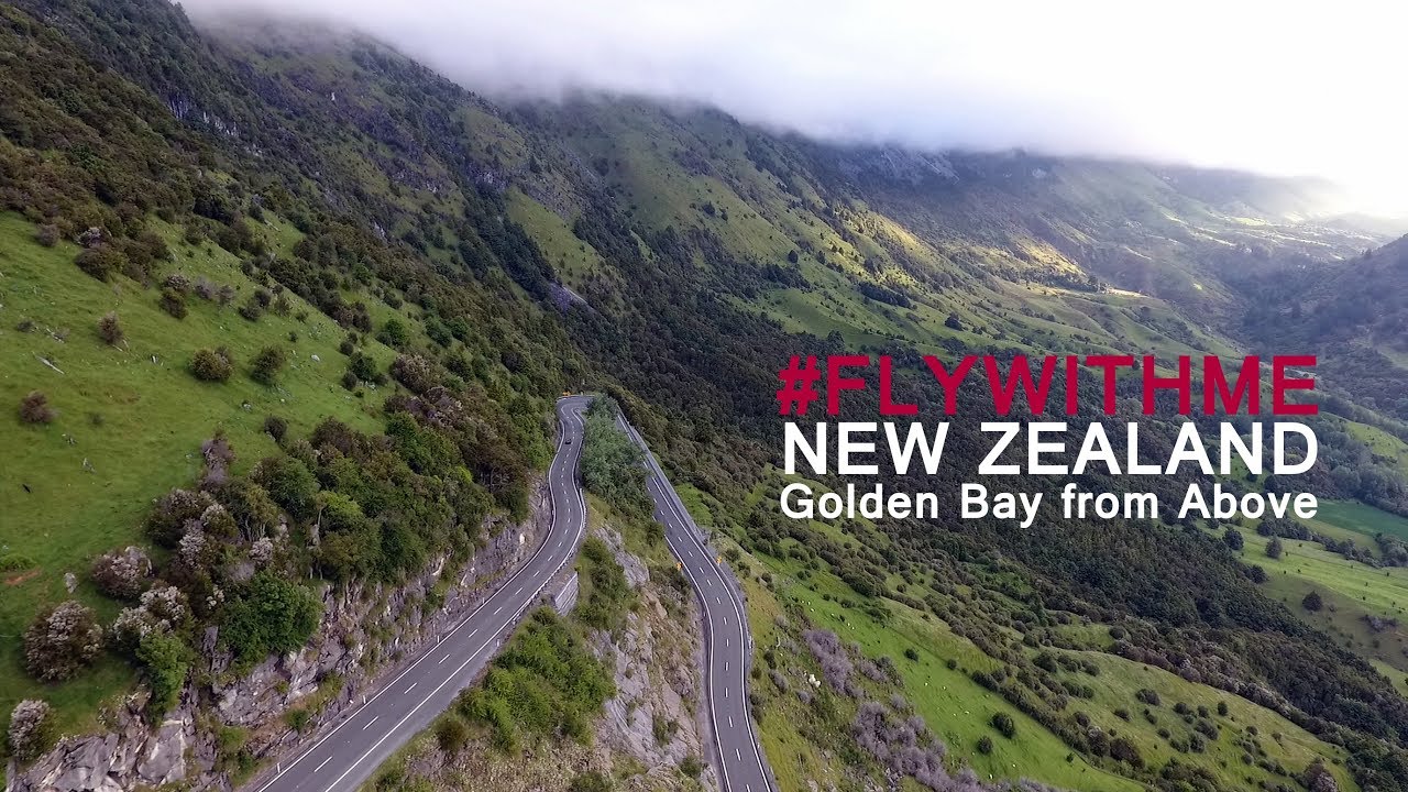 Golden Bay - New Zealand from Above