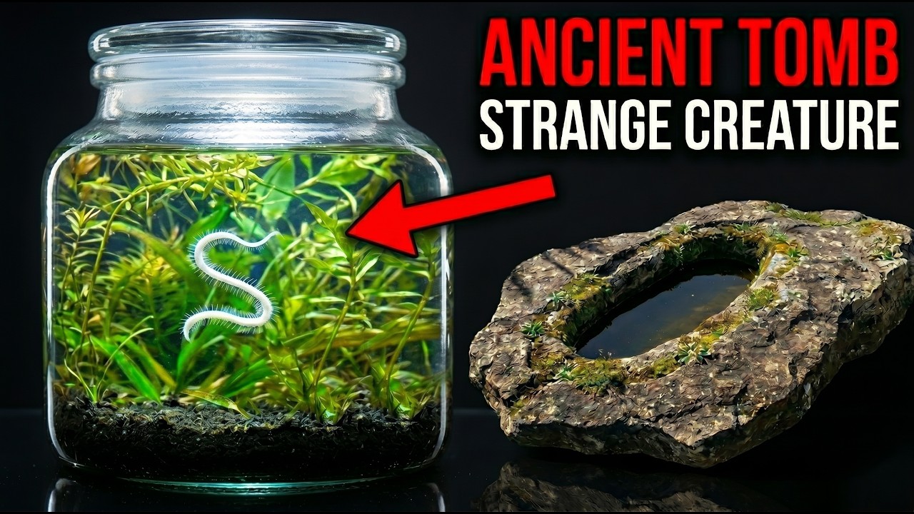 I Put Water From a 1200 Year Old TOMB Into a Jar... and Something Appeared