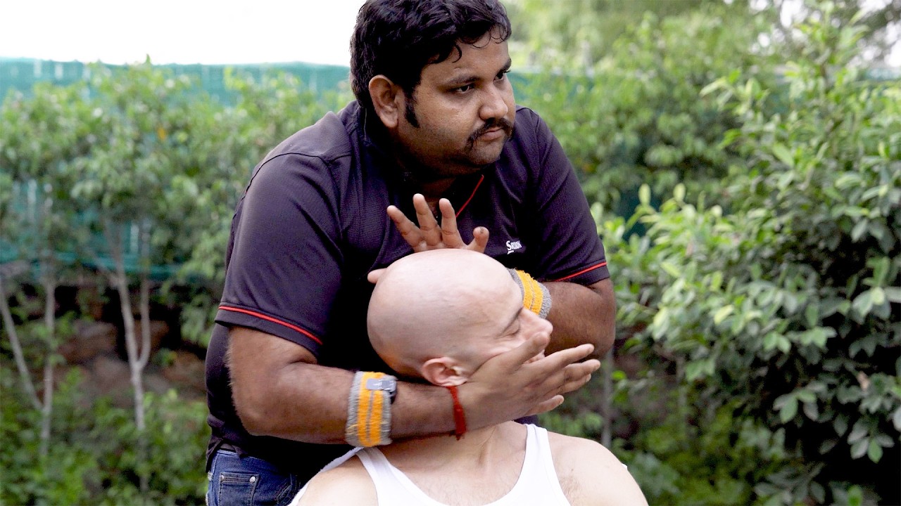 Sleep-Inducing ASMR Head Massage | Shamboo the Indian Barber