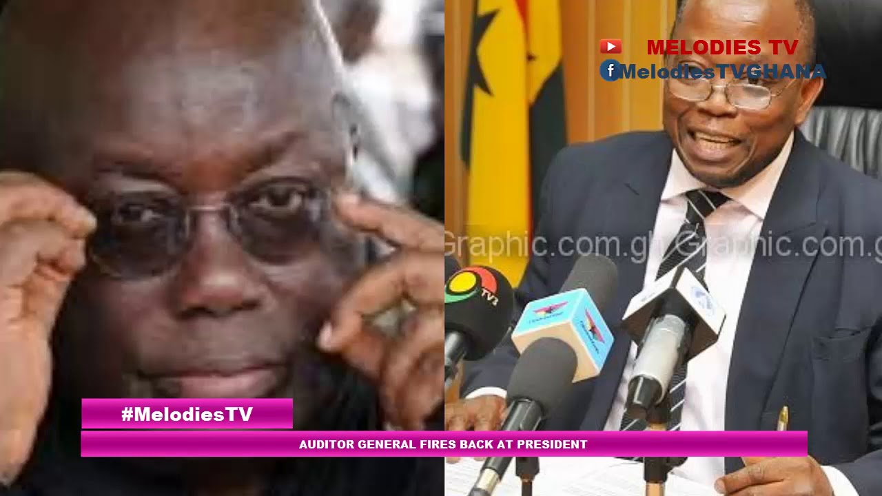 Auditor General 'FIRES' Akufo Addo for telling him to go on leave