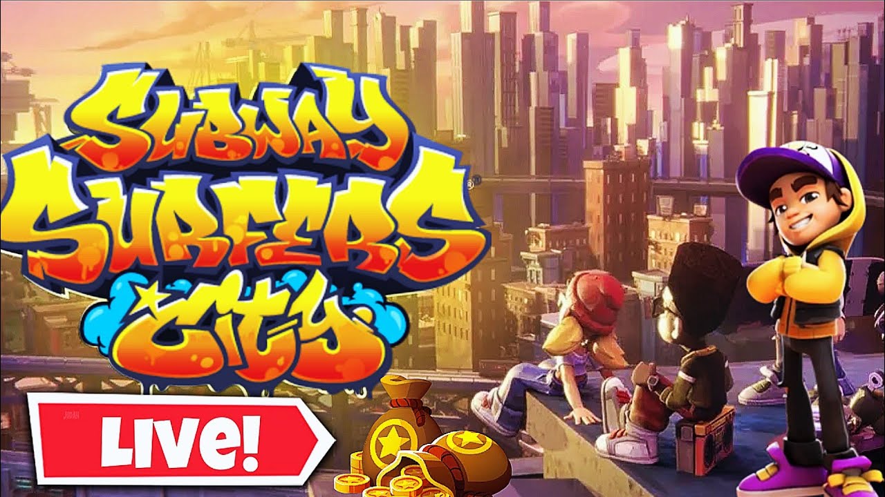 Subway Surfer City Live Streaming #live #viral