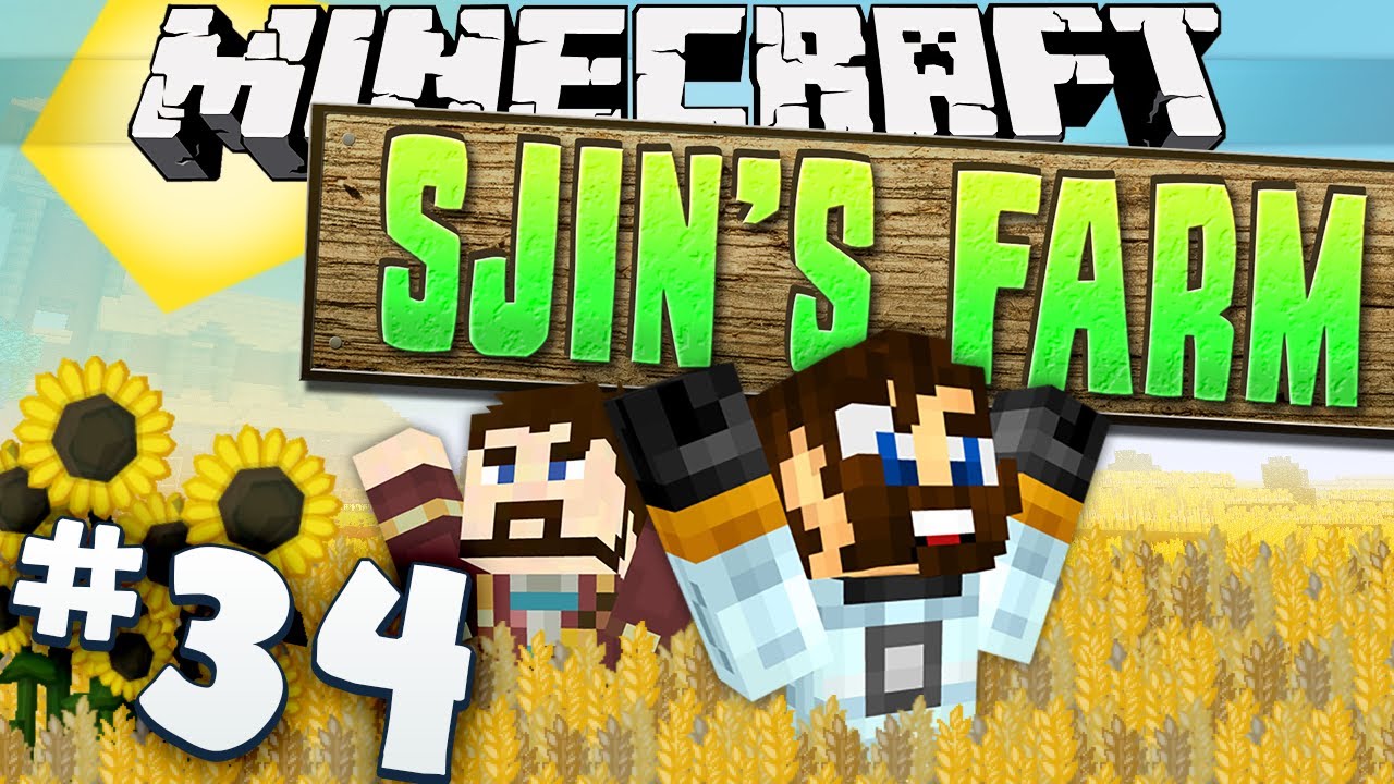 Minecraft - Sjin's Farm #34 - Mahogany Doors