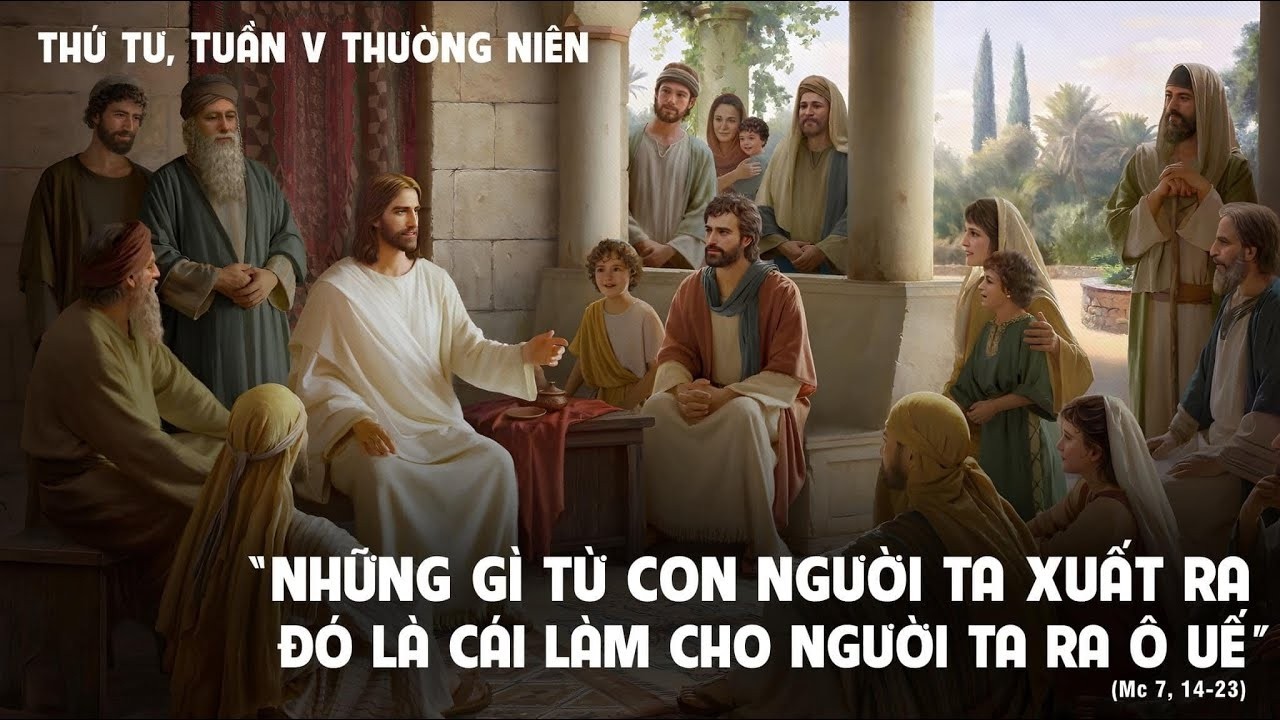 TỪ TRÁI TIM CON NGƯỜI | MANNA (Thứ Tư Tuần 5 Thường niên - Mc 7,14-23)