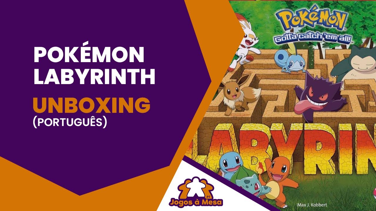 Pokémon Labyrinth | Unboxing (Português)