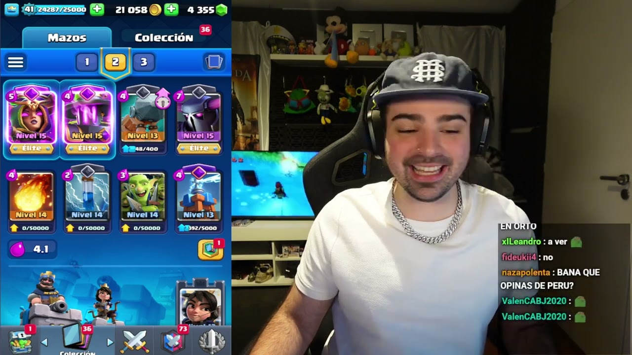 De 0 a LEYENDA: primer paso en Clash Royale 💥 DIA 4 - START 8500 - HOY SE LL... - bananirou 07/08/25