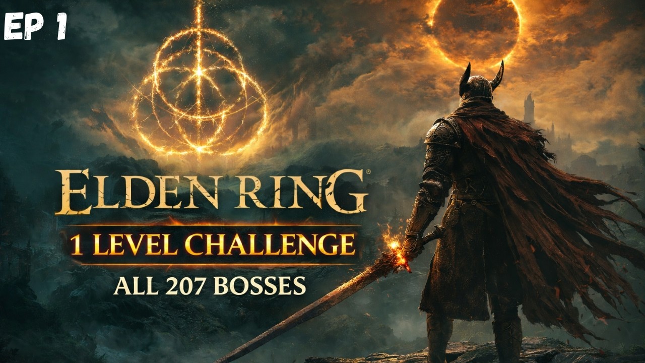 LVL 1 ALL BOSSES CHALLENGE - Elden Ring | Region lock #1 RU/ENG