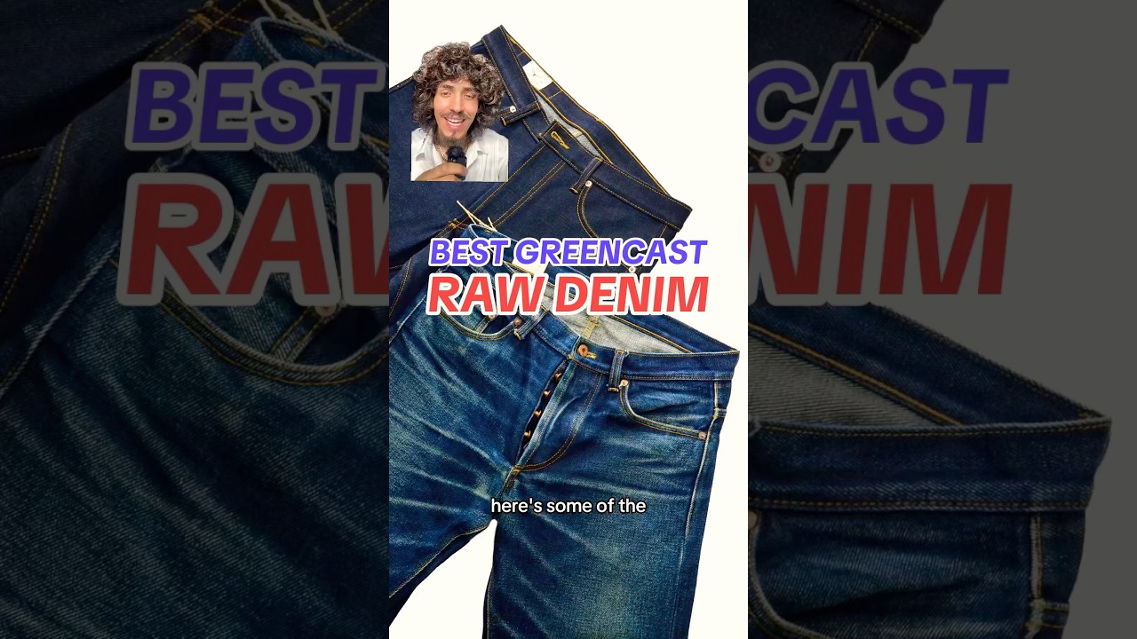 Best Greencast RAW DENIM #mensfashion #menswear #rawdenim #streetwear #fashion #ootd #shorts #style