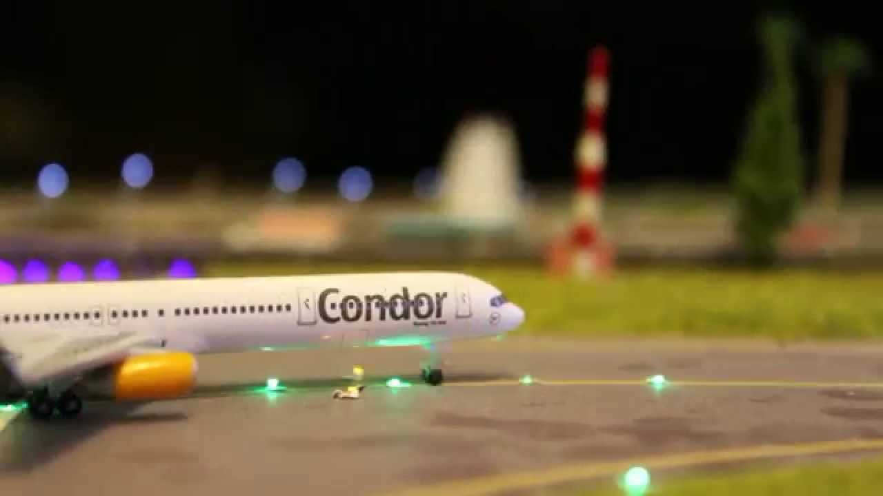 CONDOR-Trickfilm im Miniaturformat [HD] - Bensheim Airport