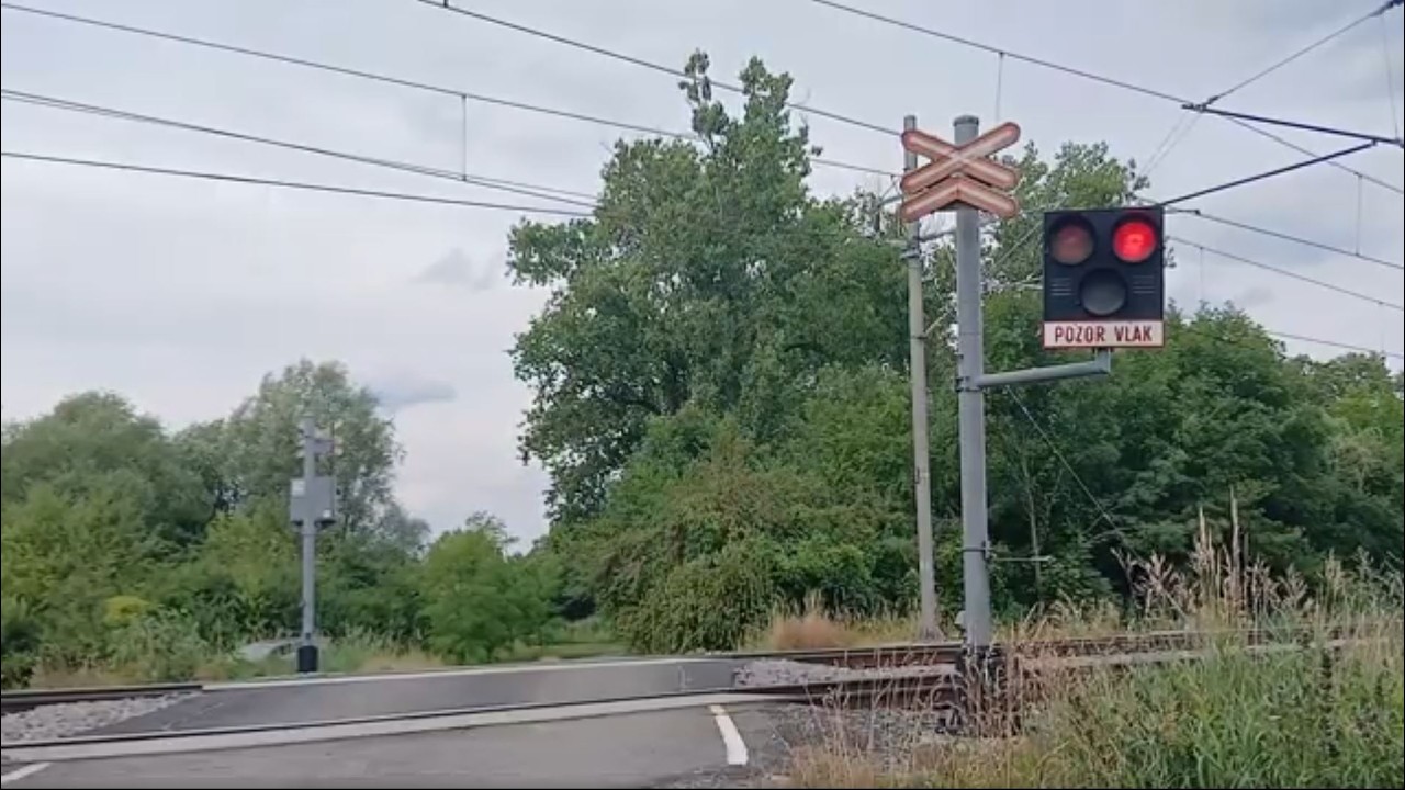 Železniční přejezd Kamenné Zboží | P3600 | 14.7.2025