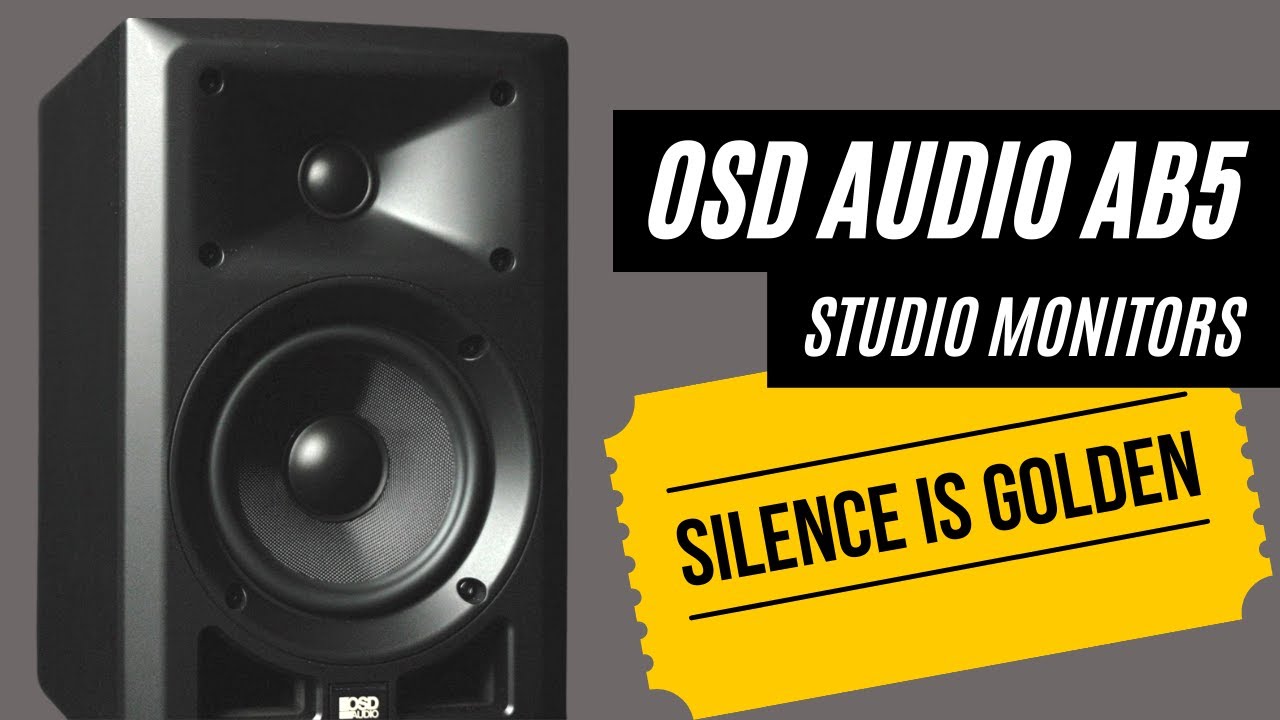 Обзор активного студийного монитора OSD Audio AB5