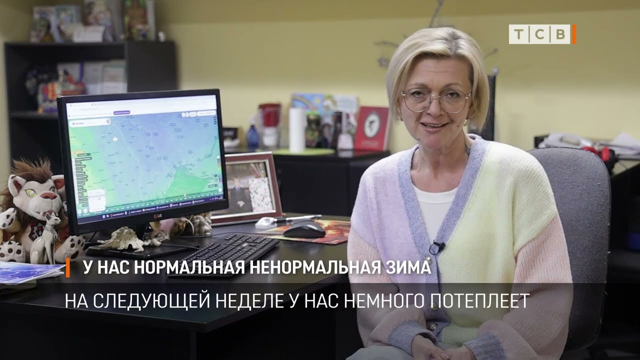 У нас нормальная ненормальная зима
