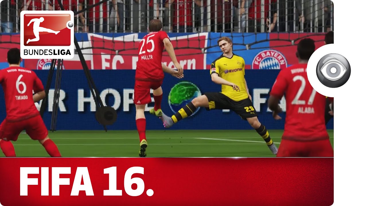 Bayern M&uuml;nchen vs. Borussia Dortmund - FIFA 16 Prediction with EA SPORTS