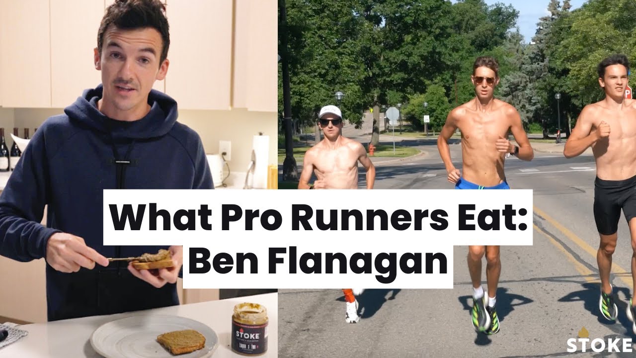 What pro runner Ben Flanagan eats in a day + BIG WORKOUT with the Very Nice Track Club