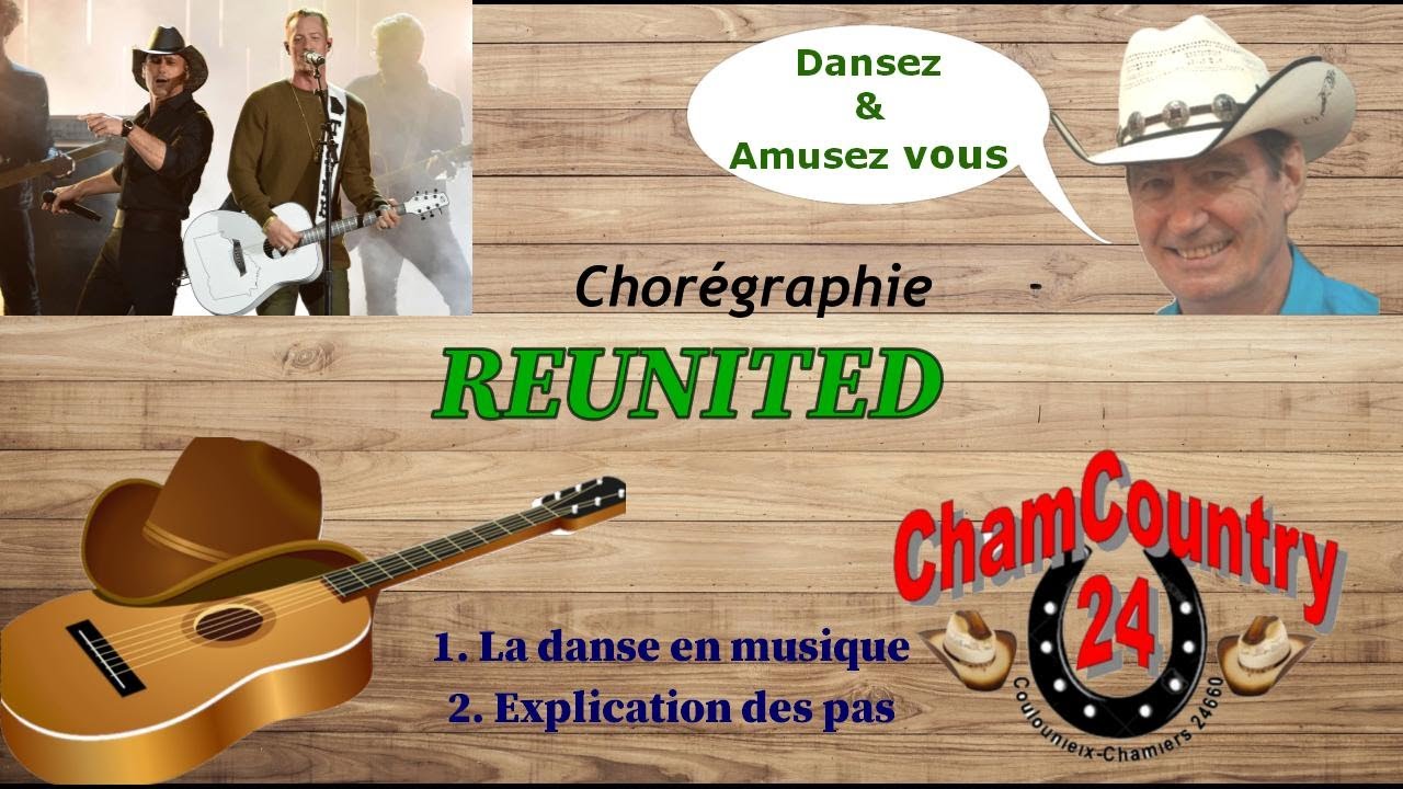 Reunited - Line dance (Dance & Teach Fr)