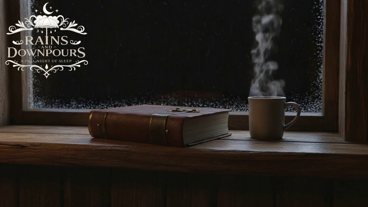 Soothing Rain on a City Window – 8 Hours of Relaxing Rain Sounds for Sleep & Focus