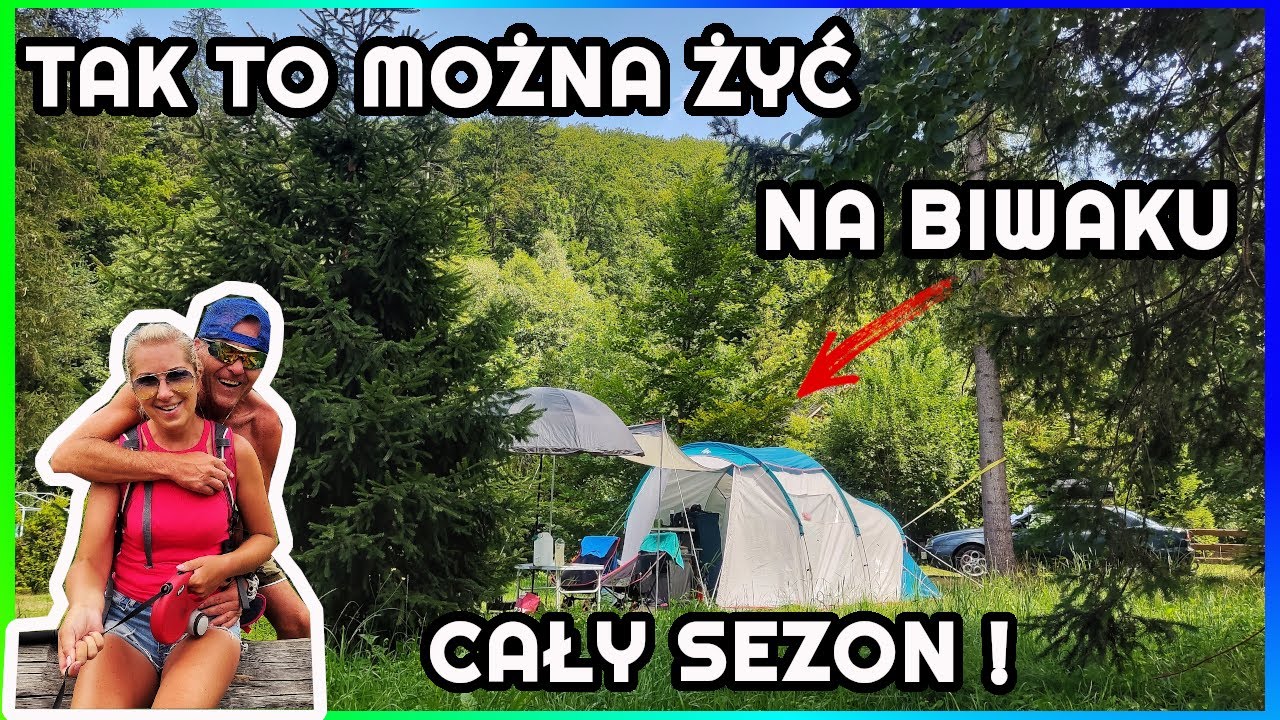 Super Kemping Orłowa Brenna-Leśnica I Zycie Na Biwaku Pod Namiotem I Cisza Spokój Natura Góry I
