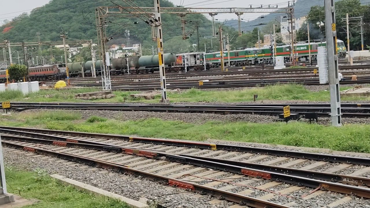 Vijaywada railway station #railway
