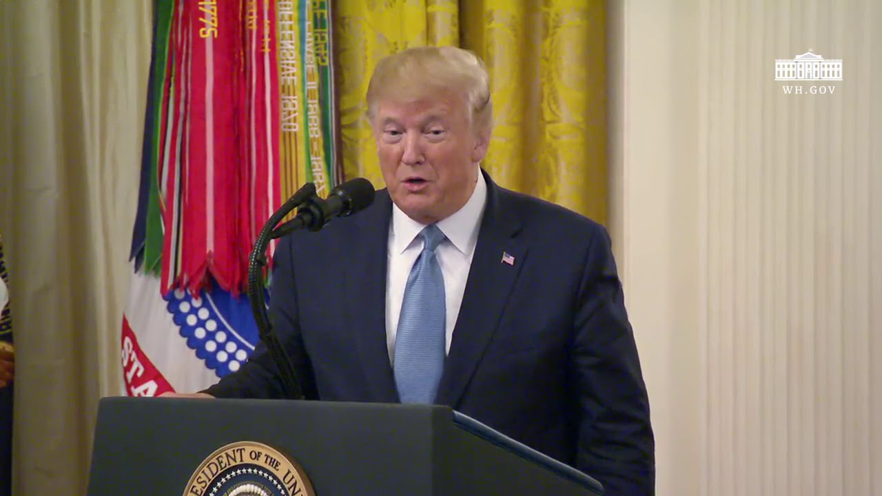 President Trump Presents the Medal of Honor