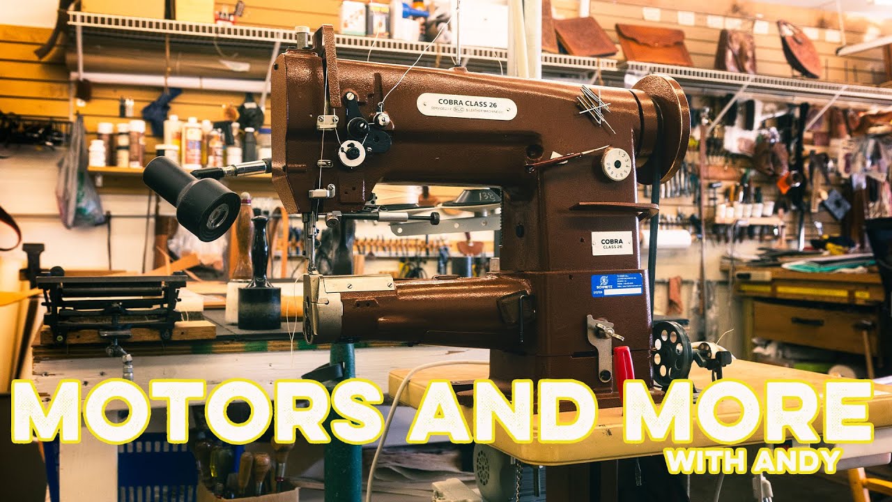 All About the Class 26 Sewing Machine Part 2| Springfield Leather Co. with Andy