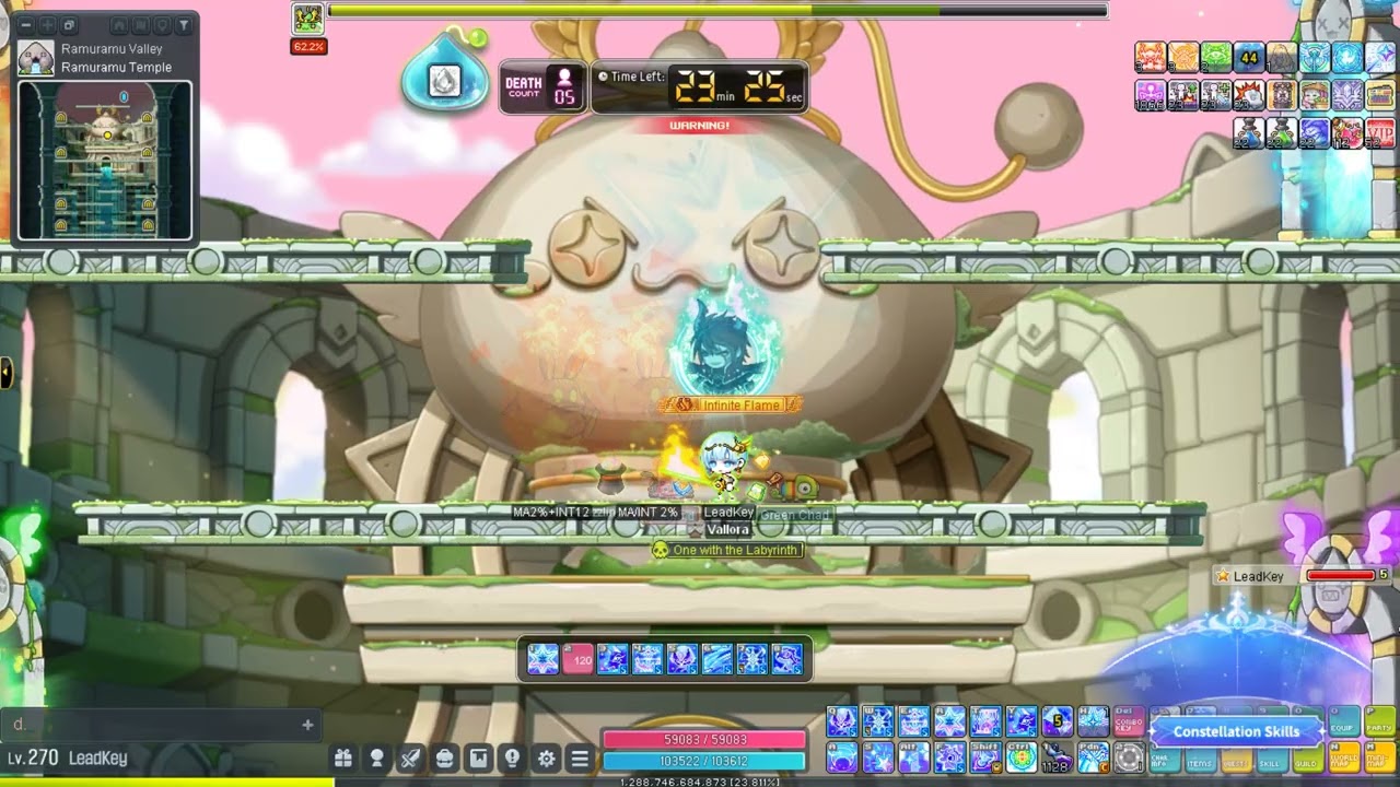 Gms Challengers | 46M CP Sia Astelle Chaos Guardian Angel Slime Solo 