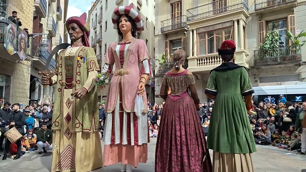 Ball a Quatre dels Gegants del Pi - Festes de Sant Josep Oriol 2025 - 23/03/2025