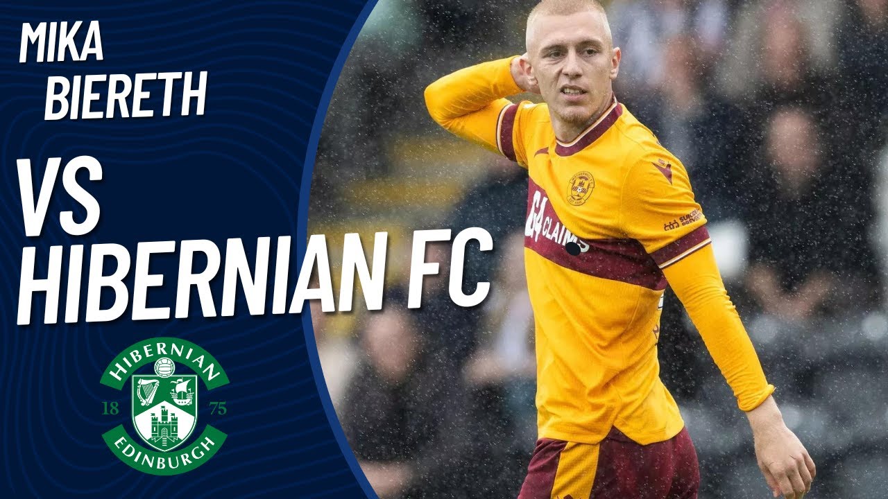 Mika Biereth vs Hibernian FC 13/8/2023 | Scottish Premiership Matchday 2 | 1 Goal, 1 Assist & MOTM