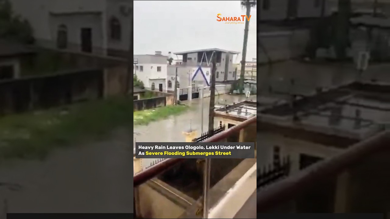 Сильные ливни затопили Ологоло и Лекки: улицы ушли под воду