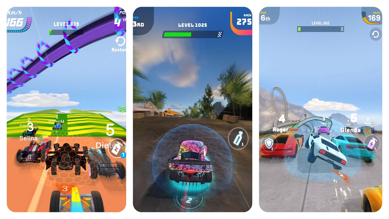 Race Master 3D Gameplay 1020-1025 vs Formula Racing Car Games 336-342 vs Car Race Master 347-353