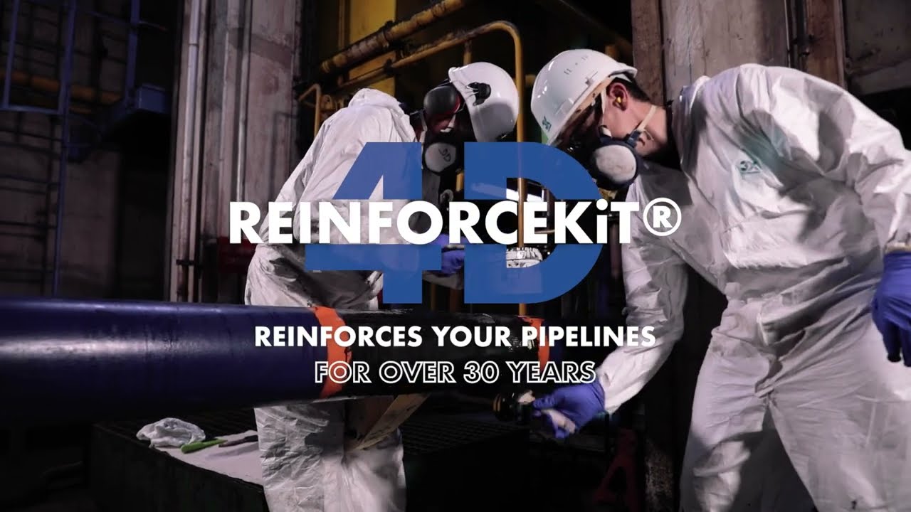 REINFORCEKiT&reg; 4D &ndash; High-Performance Composite Repair Solution for Pipe Reinforcement / Demo Video