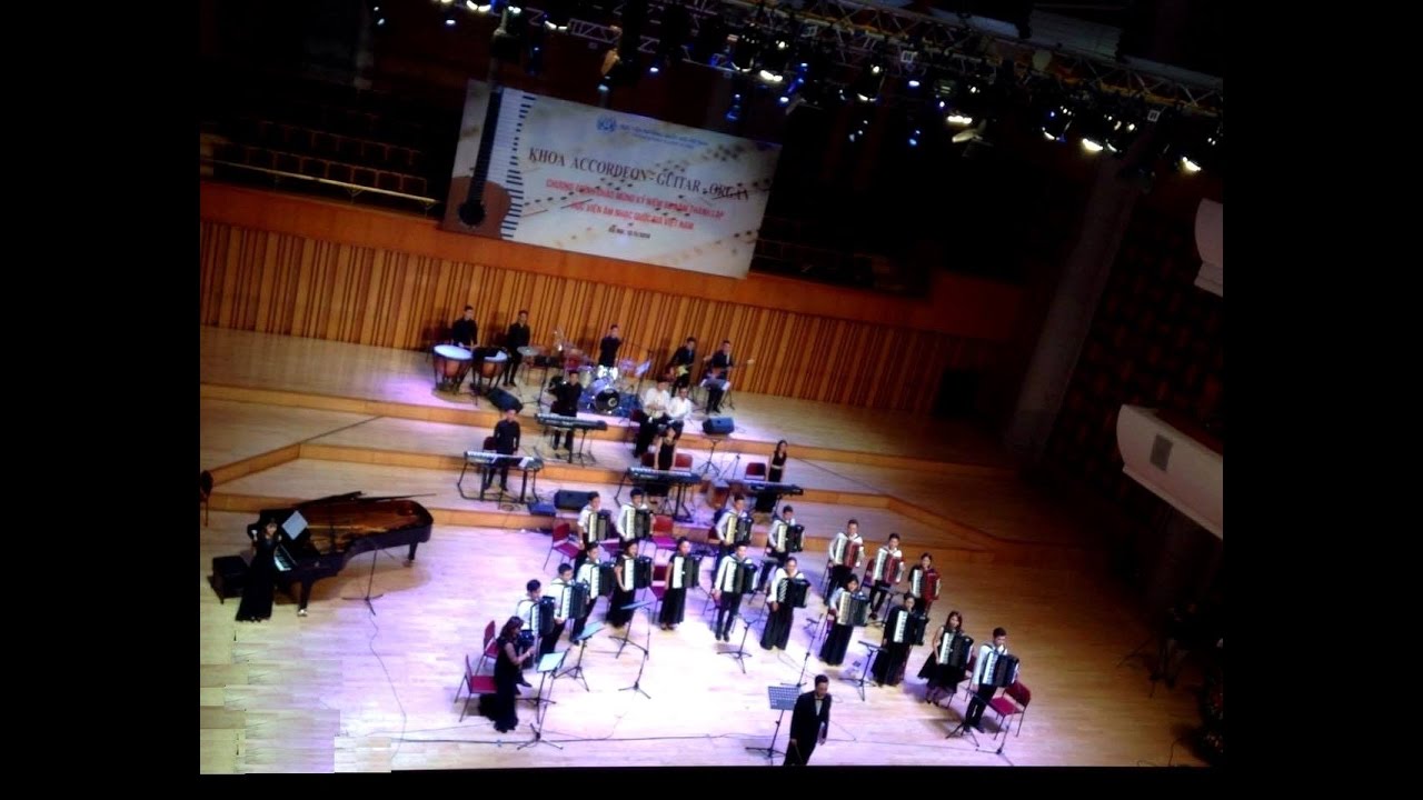 Phantom Of The Opera - Music My First Love   Accordion Orchestra (Arr. & Directed  by Tai Hung)