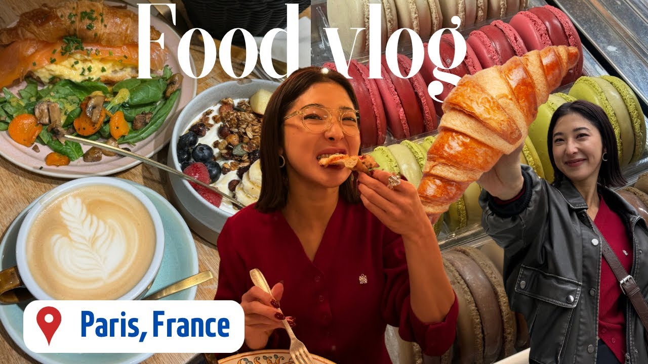 【パリ🇫🇷VLOG】-12kg後初🥐小麦を2日間も食べ放題した幸せ旅行