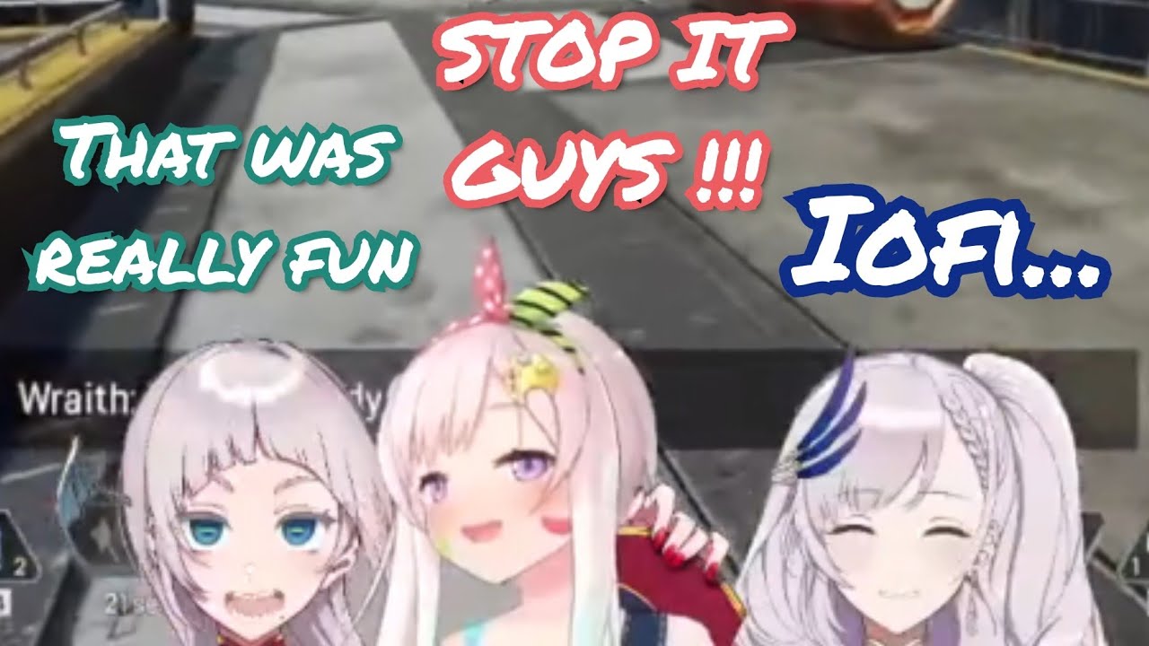 Reine and Pochi made fun of Iofi's APEX skills【Hololive ENG Sub】