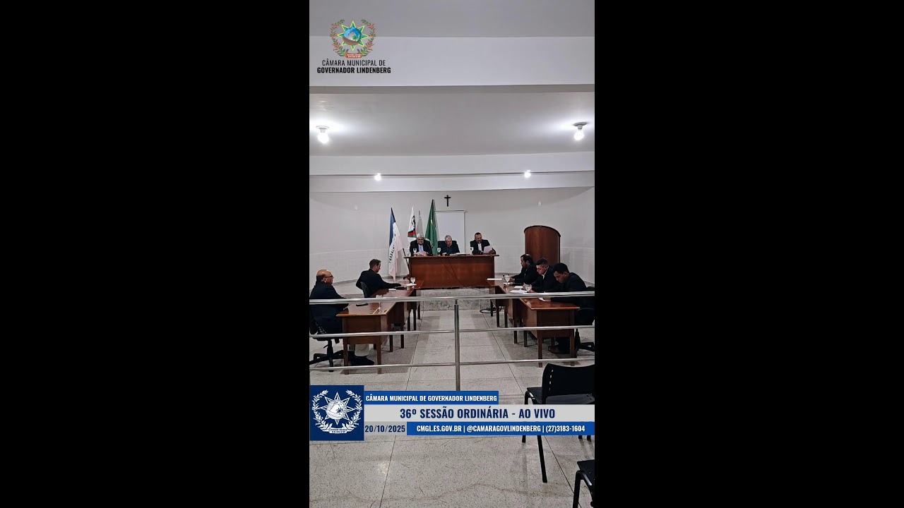 36⁰ SESSÃO ORDINÁRIA - 20/10/2025