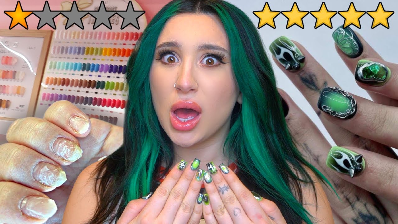 Getting My NAILS done at a FAKE 5 Star SALON