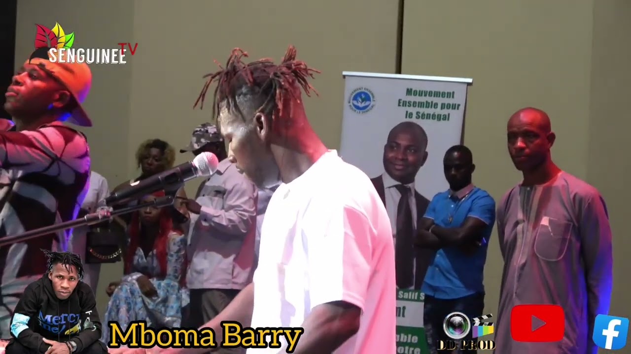 Mboma Barry à Dakar concert en live 2023